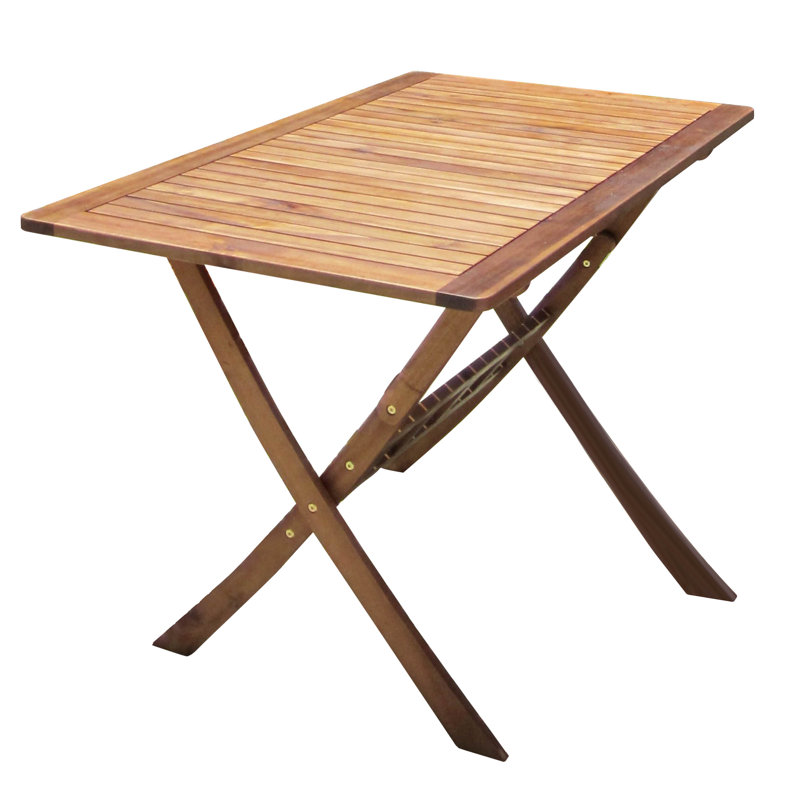 Garten Living Klappbarer Esstisch Ignacio aus Holz Wayfair.de